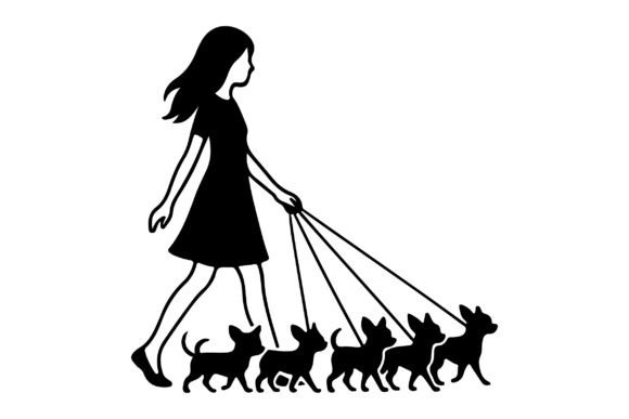 Chihuahua SVG PNG Clipart Silhouette Review