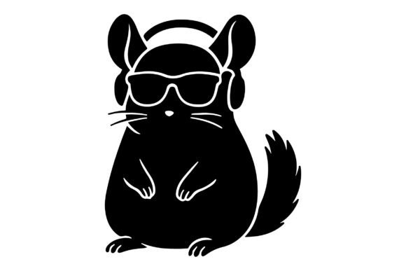 Chinchilla SVG PNG Clipart Silhouette Review