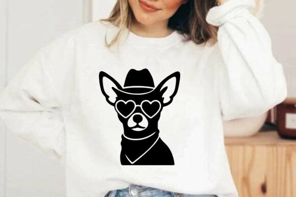 Cowboy Chihuahua Heart Sunglasses Embroidery Review