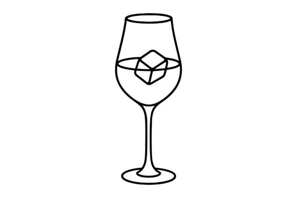 Free Ice Wine Glass Clipart Review