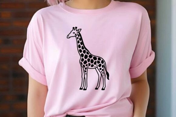 Giraffe Silhouette Clipart Vector Review