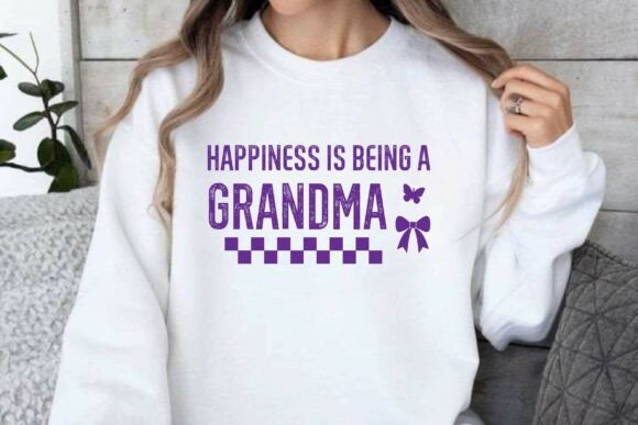 Happiness is Being a Grandma SVG T-shirt