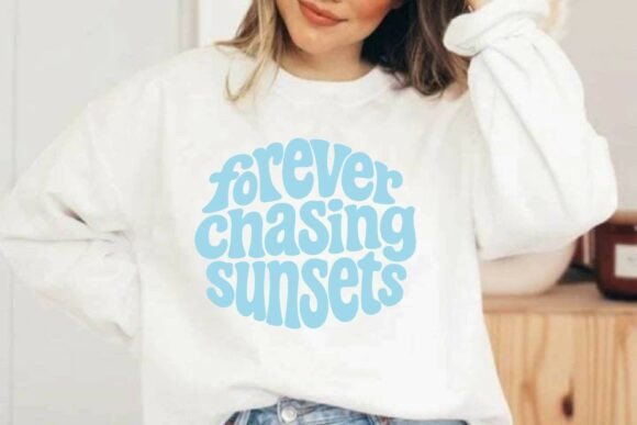Retro Forever Chasing Sunsets SVG Tshirt Review