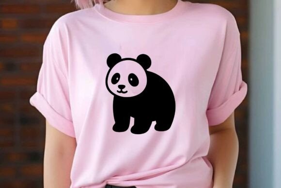 Review: Cute Panda Silhouette Clipart Vector