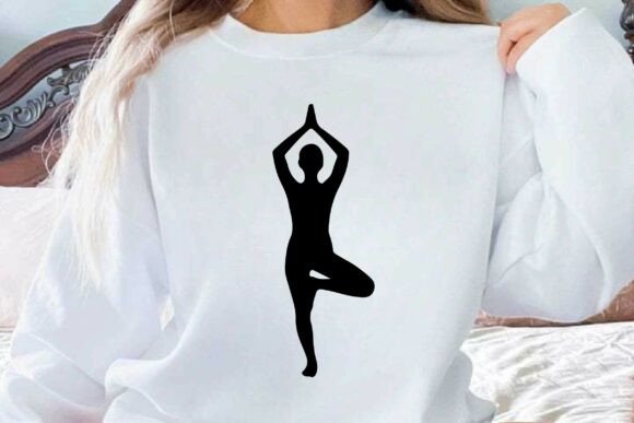 Yoga Silhouette Clipart Vector Embroidery Review